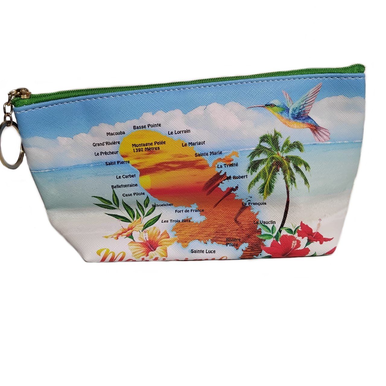 TROUSSE DE MAQUILLAGE MARTINIQUE - CARTE COUCHER SOLEIL