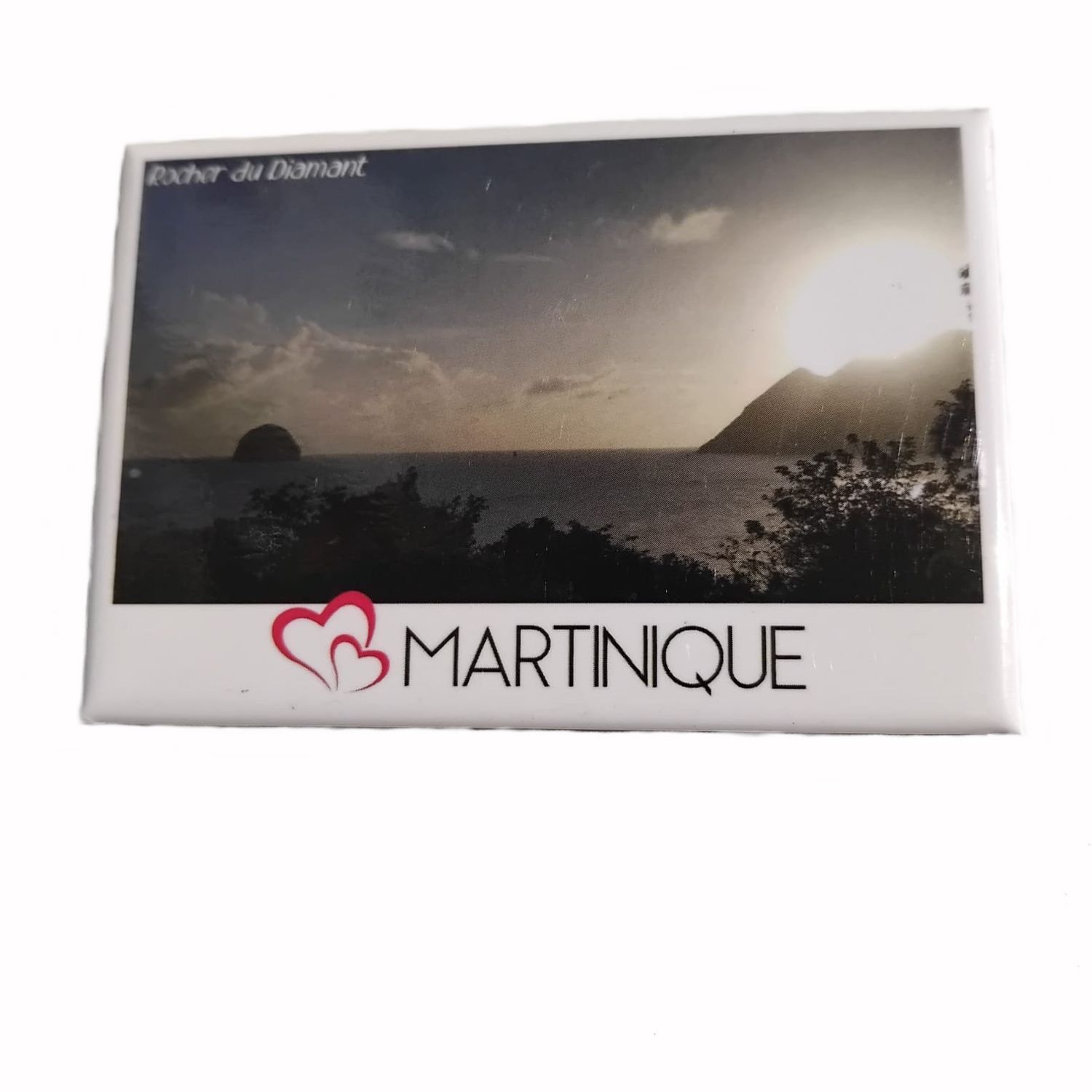 AIMANT VUE MARTINIQUE - DIAMANT COUCHER DE SOLEIL