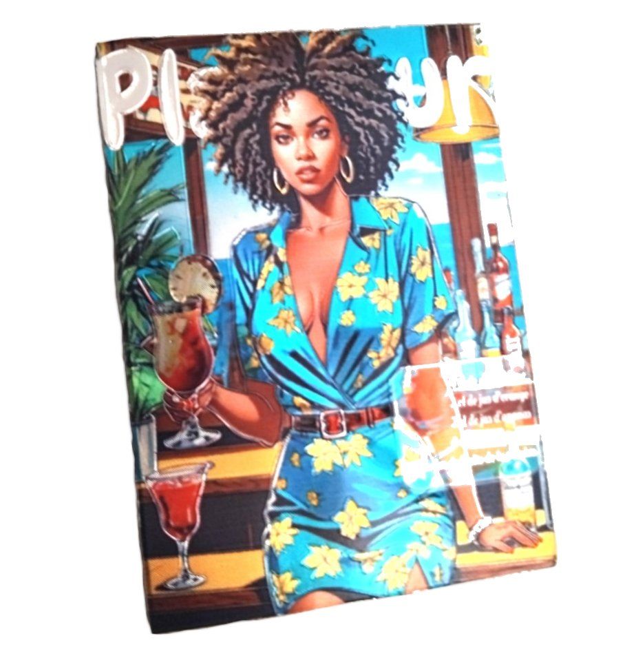 AIMANT RECTANGLE BRILLANT - DOUDOU PLANTEUR