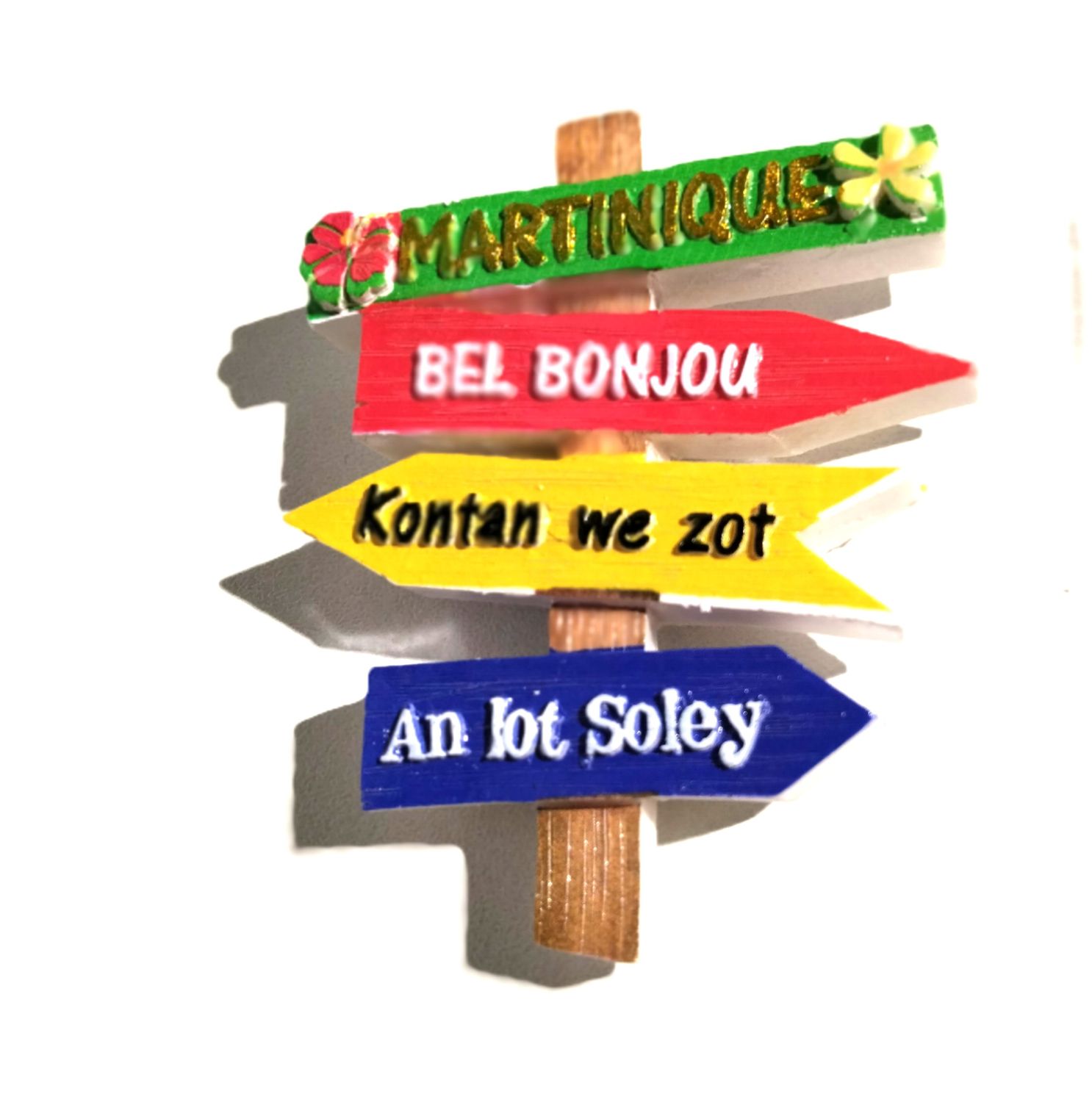 AIMANT FLECHES POLYMERE - TOTEM CREOLE