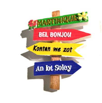 AIMANT FLECHES POLYMERE - TOTEM CREOLE