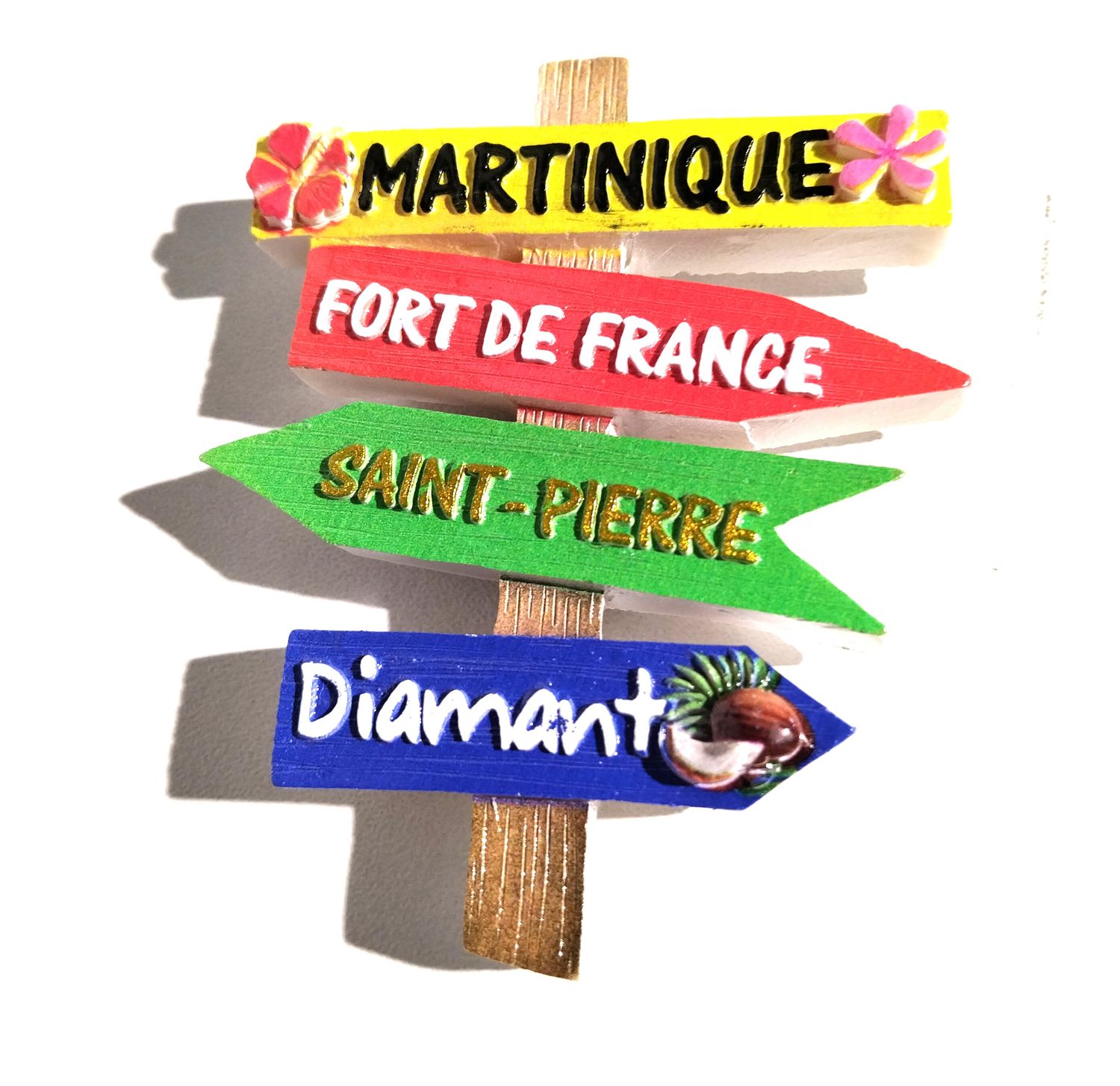 AIMANT FLECHES POLYMERE - TOTEM FORT-DE-FRANCE