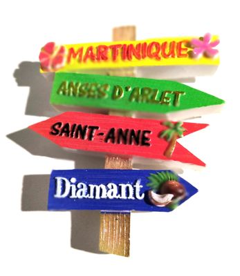 AIMANT FLECHES POLYMERE - TOTEM ANSES D&#39;ARLET