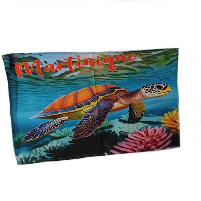 TORCHON DE CUISINE MARTINIQUE - TORTUE