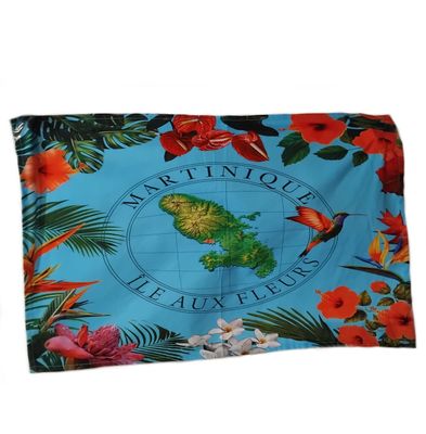 TORCHON DE CUISINE MARTINIQUE - ILE AUX FLEURS