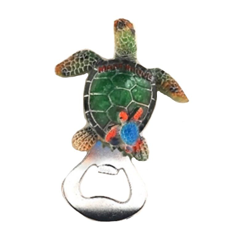 AIMANT DECAPSULEUR TORTUE MARTINIQUE - VERT