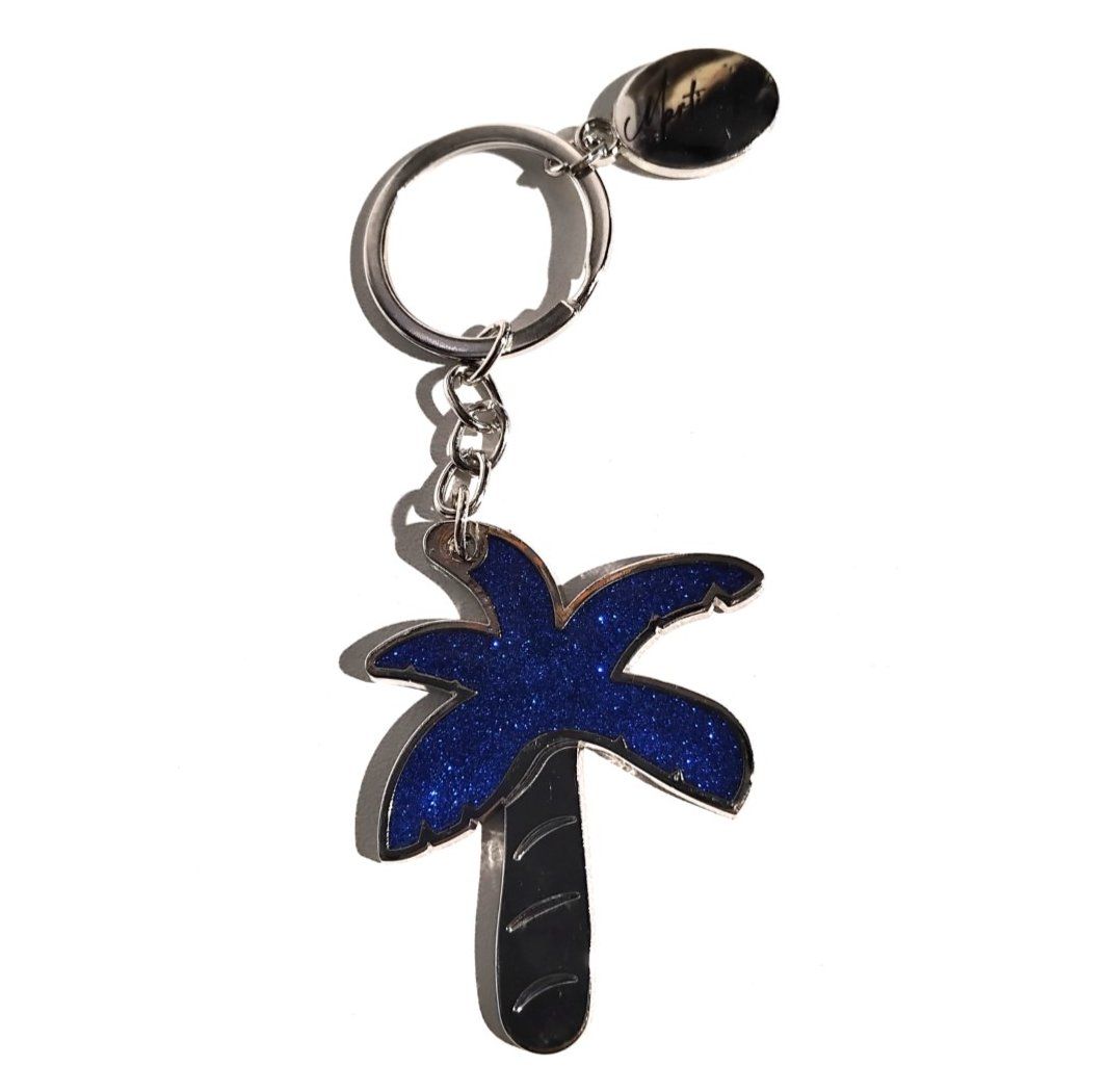 PORTE-CLES COCOTIER - BLEU