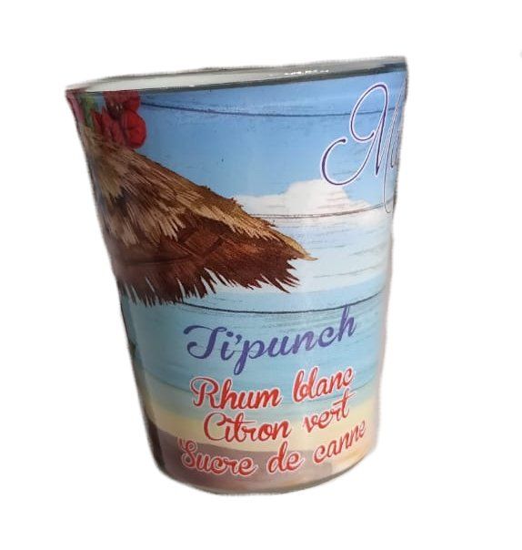 VERRE SHOOTER IMPRIME MARTINIQUE - TI PUNCH