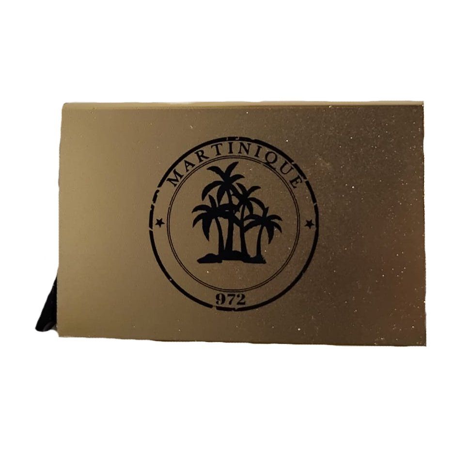 ETUI CARTE MARTINIQUE - DORE COCOTIER