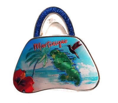 AIMANT PINCE EN FORME DE SAC MARTINIQUE - CARTE 2023