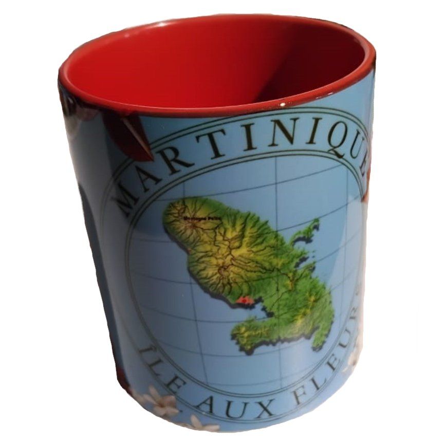 CHOPE BICOLORE MARTINIQUE - ROUGE ILE AUX FLEURS