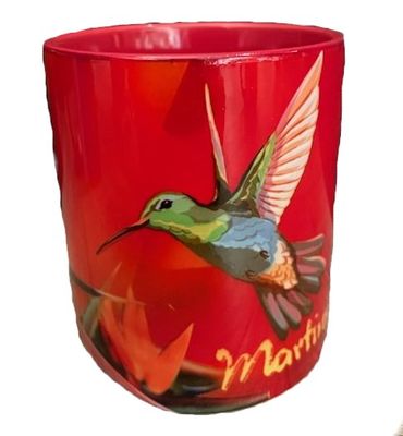 CHOPE BICOLORE MARTINIQUE - ROUGE COLIBRI