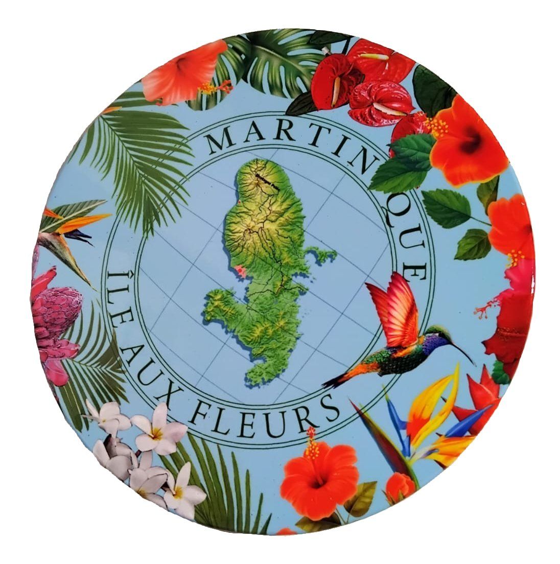 DESSOUS DE PLAT MARTINIQUE - ILE AUX FLEURS