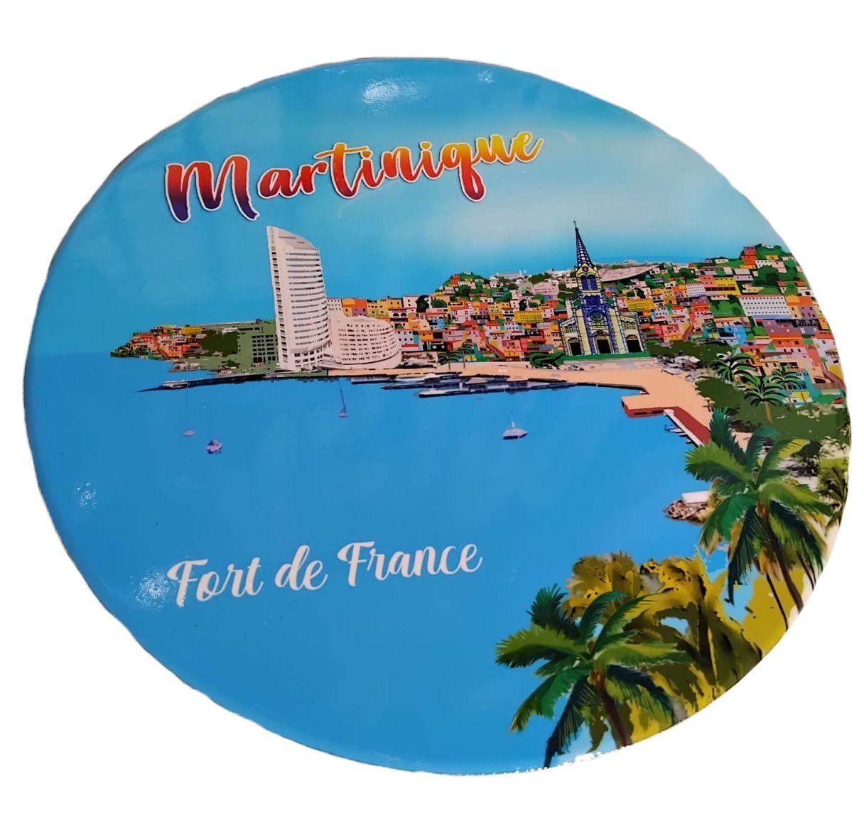 DESSOUS DE PLAT MARTINIQUE  - FORT DE FRANCE