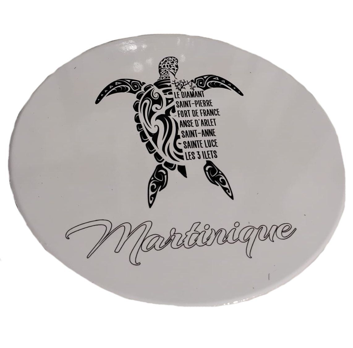 DESSOUS DE PLAT MARTINIQUE  - TORTUE LOGO