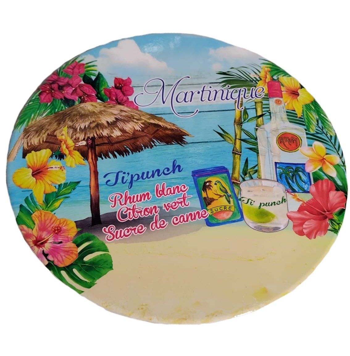 DESSOUS DE PLAT MARTINIQUE  - TIKI TI PUNCH
