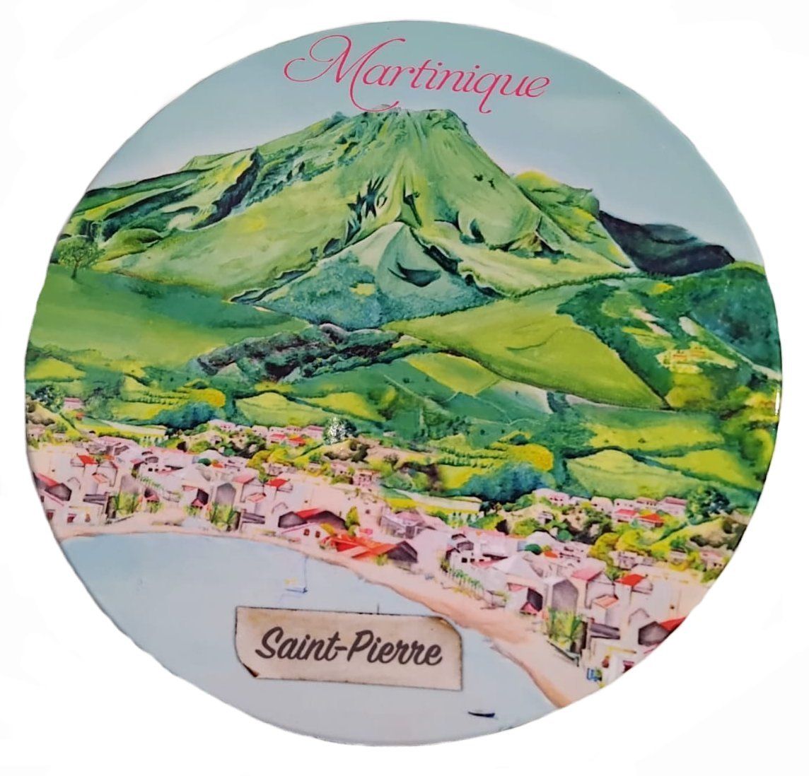 DESSOUS DE PLAT MARTINIQUE  - PELEE