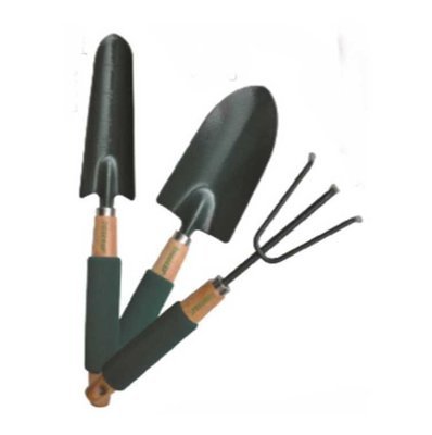 SET DE TROIS OUTILS DE JARDIN