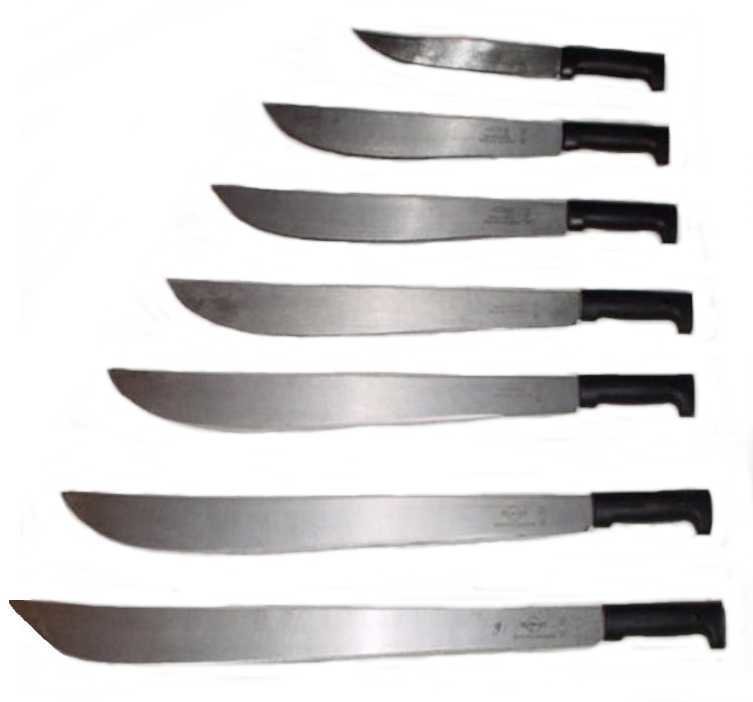 COUTELAS 18&quot; MANCHE PLASTIQUE