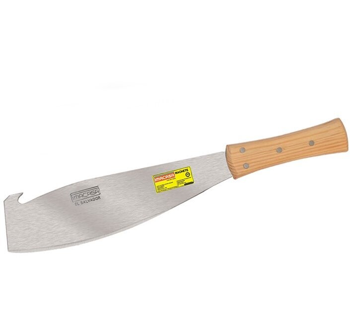 COUTELAS 15" AVEC CROCHET ET MANCHE BOIS