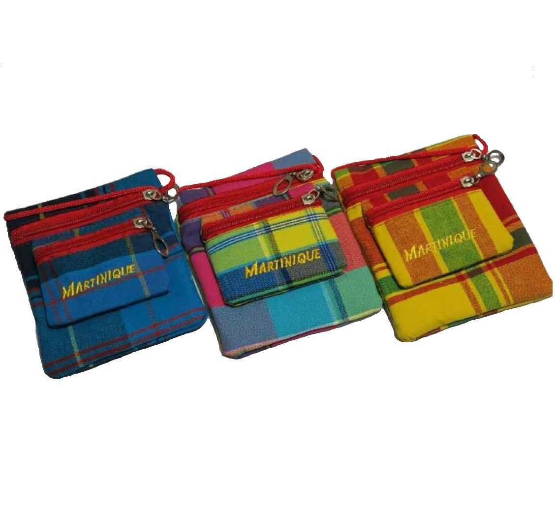 SAC BANDOULIERE EN MADRAS MARTINIQUE