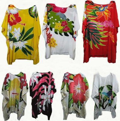 PONCHO PEINT MAIN ADULTE