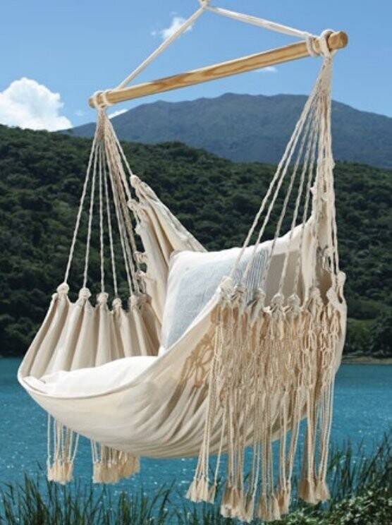 HAMAC CHAISE ECRU LUXE XL