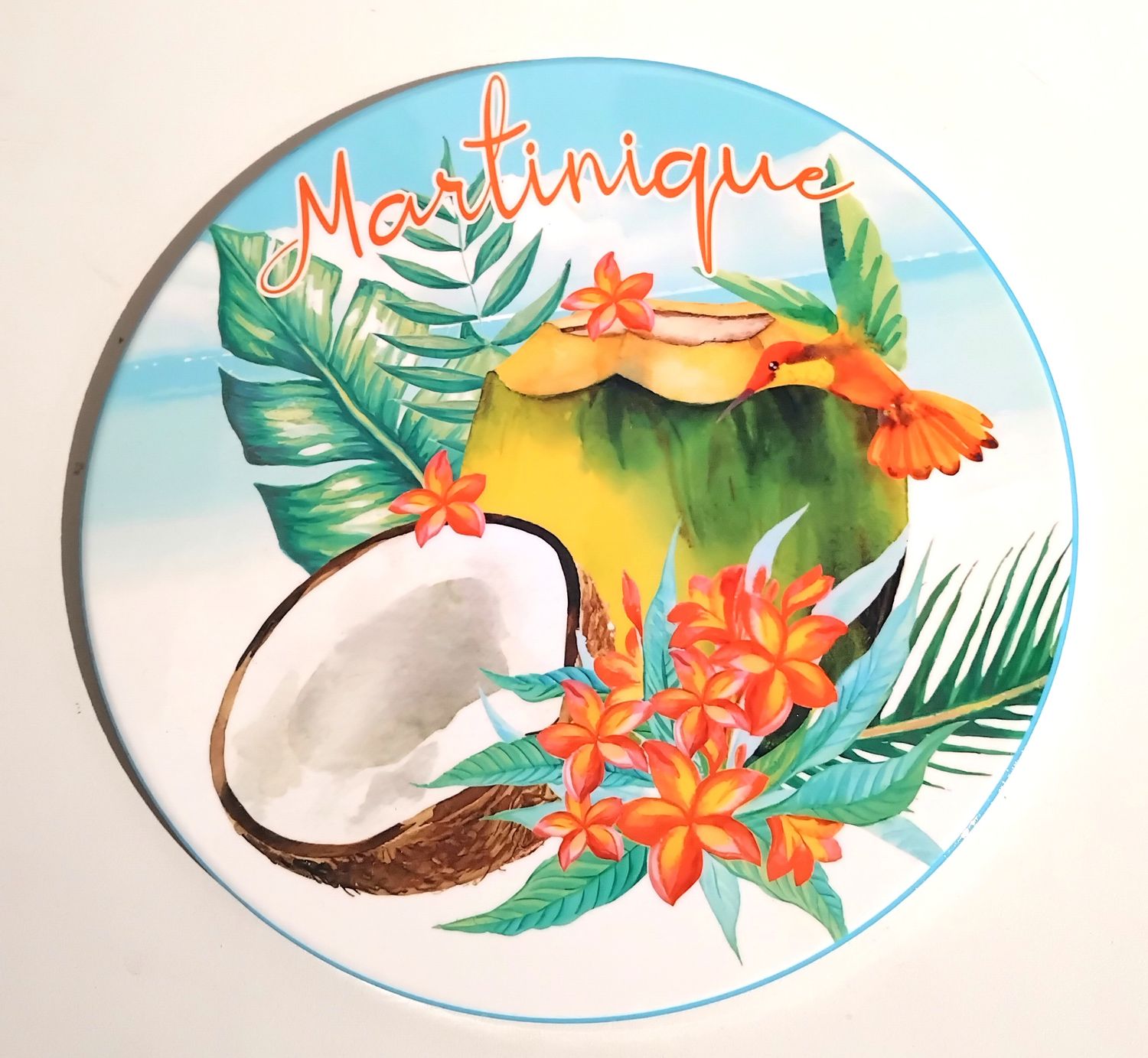 DESSOUS DE PLAT MARTINIQUE - COCO COLIBRI
