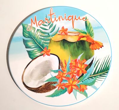 DESSOUS DE PLAT MARTINIQUE - COCO COLIBRI