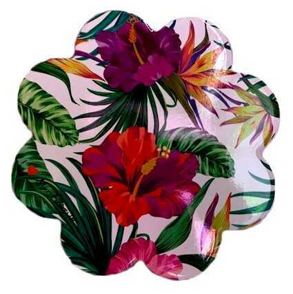 DESSOUS DE PLAT MARTINIQUE - 3 HIBISCUS