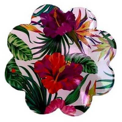 DESSOUS DE PLAT MARTINIQUE - 3 HIBISCUS