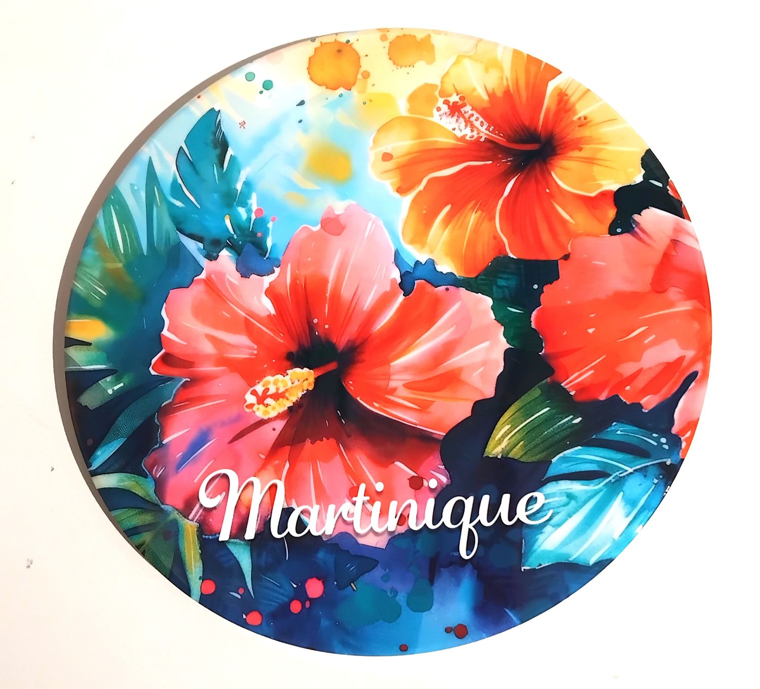 DESSOUS DE PLAT MARTINIQUE - AQUA HIBISCUS