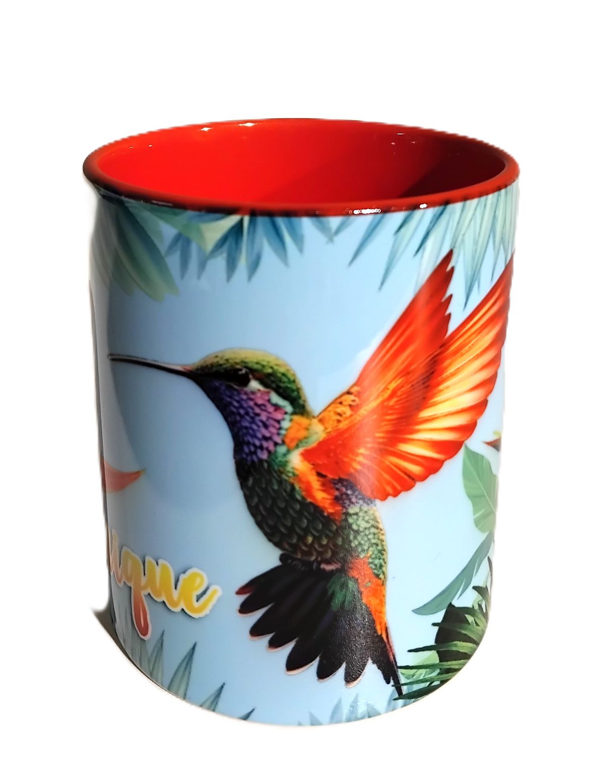 CHOPE BICOLORE MARTINIQUE - ROUGE COLIBRI AILE ROUGE