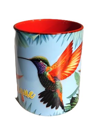 CHOPE BICOLORE MARTINIQUE - ROUGE COLIBRI AILE ROUGE