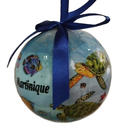 BOULE DECO POUR ARBRE DE NOEL - TORTUES