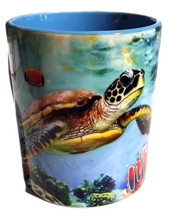 CHOPE BICOLORE MARTINIQUE - CIEL TORTUE POISSON