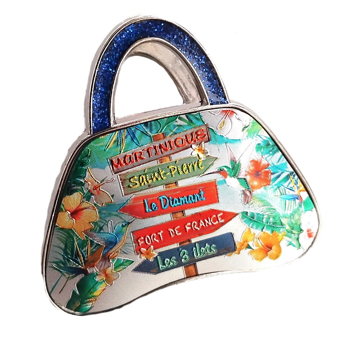 AIMANT PINCE EN FORME DE SAC MARTINIQUE - TOTEM