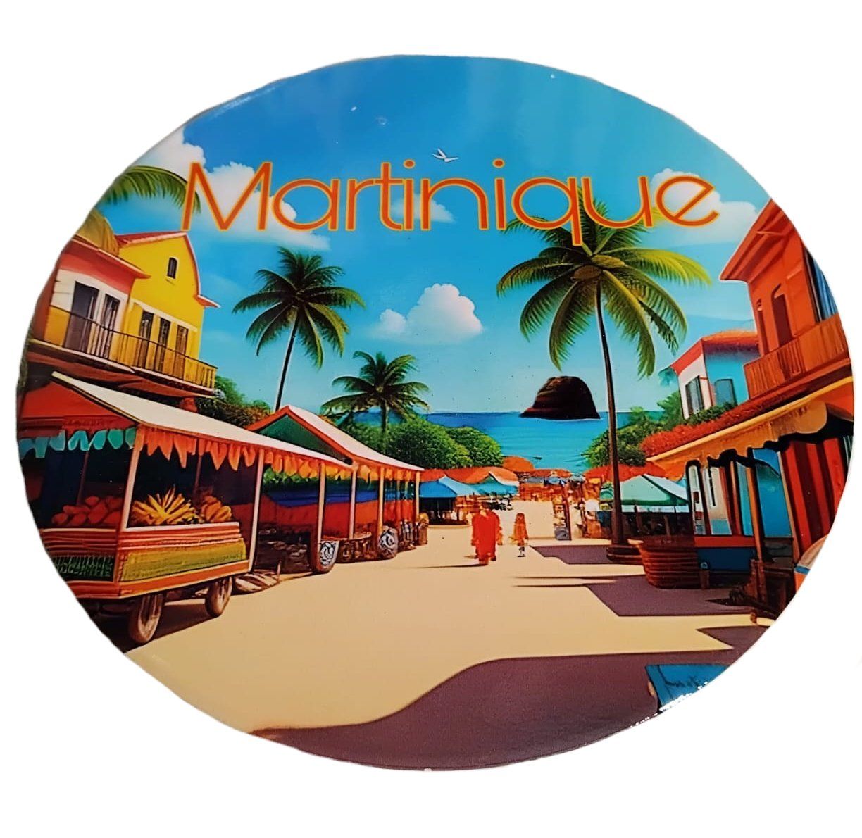 DESSOUS DE PLAT MARTINIQUE  - ROCHER DIAMANT