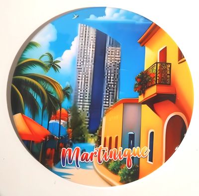 DESSOUS DE PLAT MARTINIQUE  - FORT DE FRANCE rue piétonne