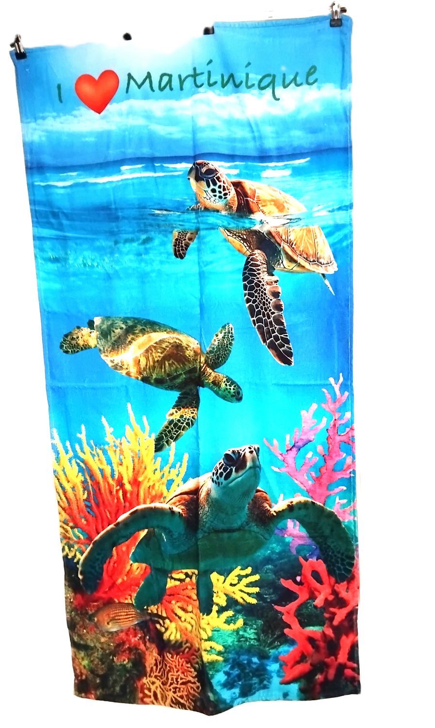 SERVIETTE DE PLAGE TORTUES