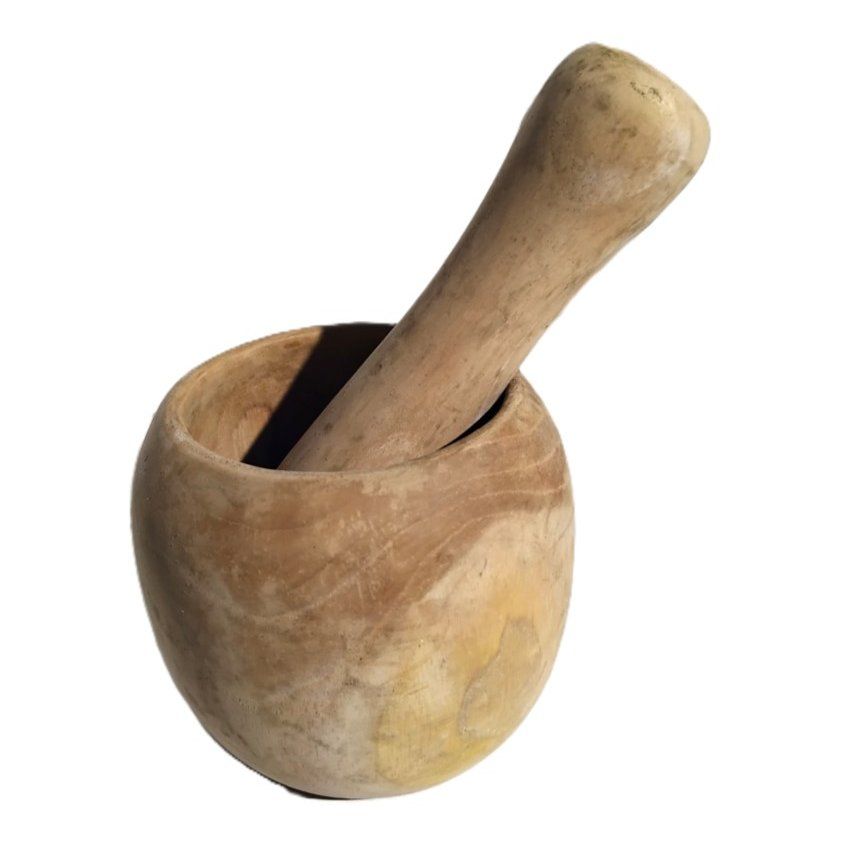 MORTIER ET PILON EN BOIS