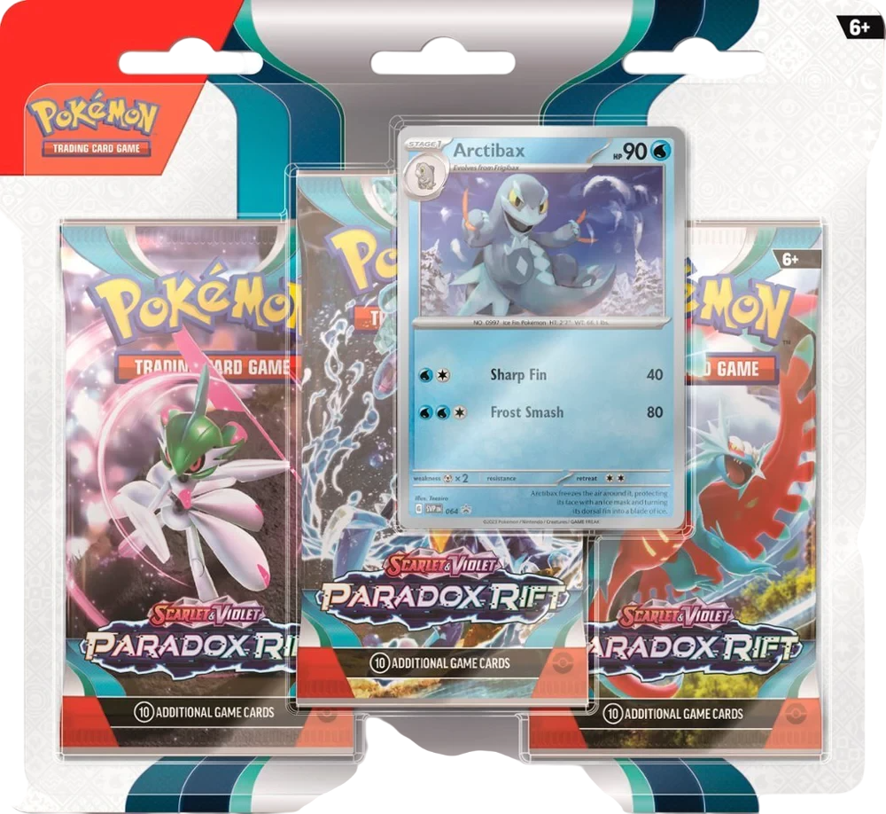 Pokémon - Paradox Rift 3-pack Blister