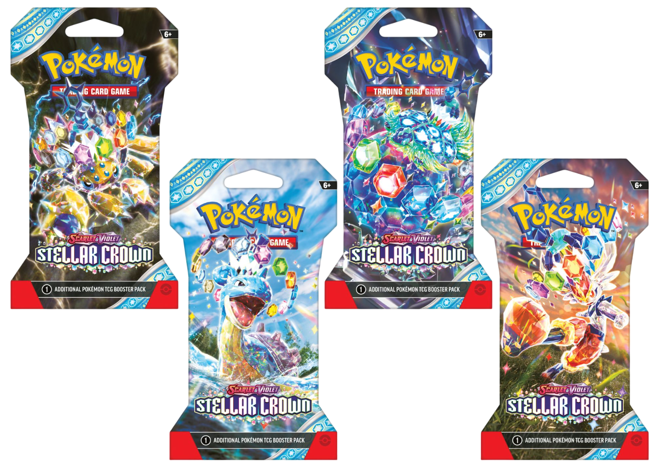 Pokémon - Stellar Crown Sleeved Booster