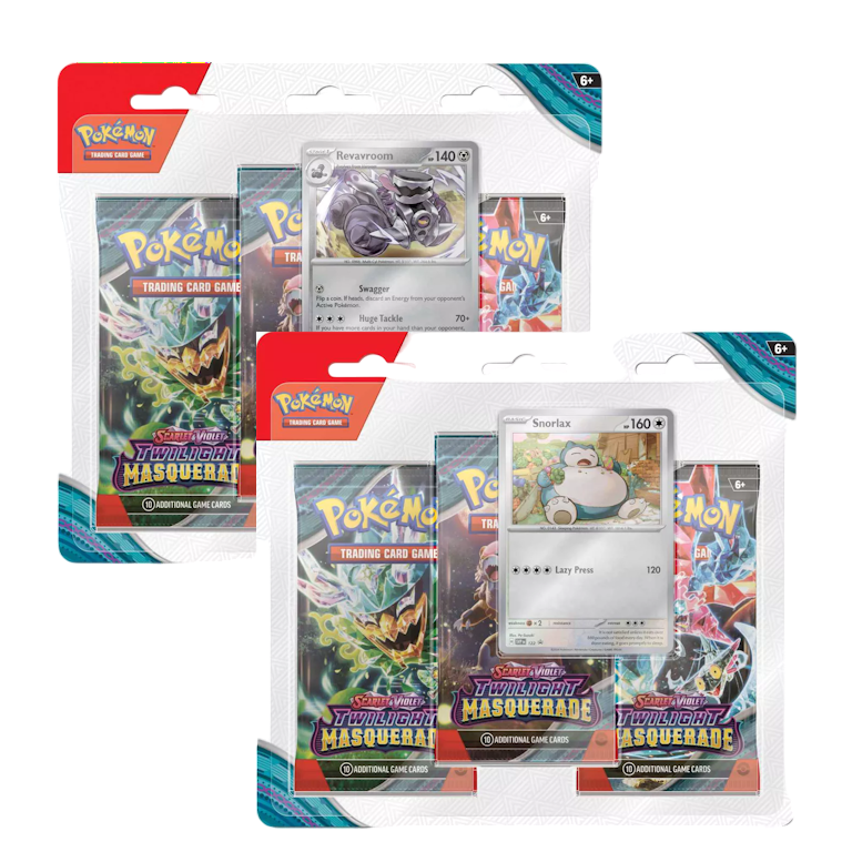 Pokémon - Twilight Masquerade 3-Pack Blister