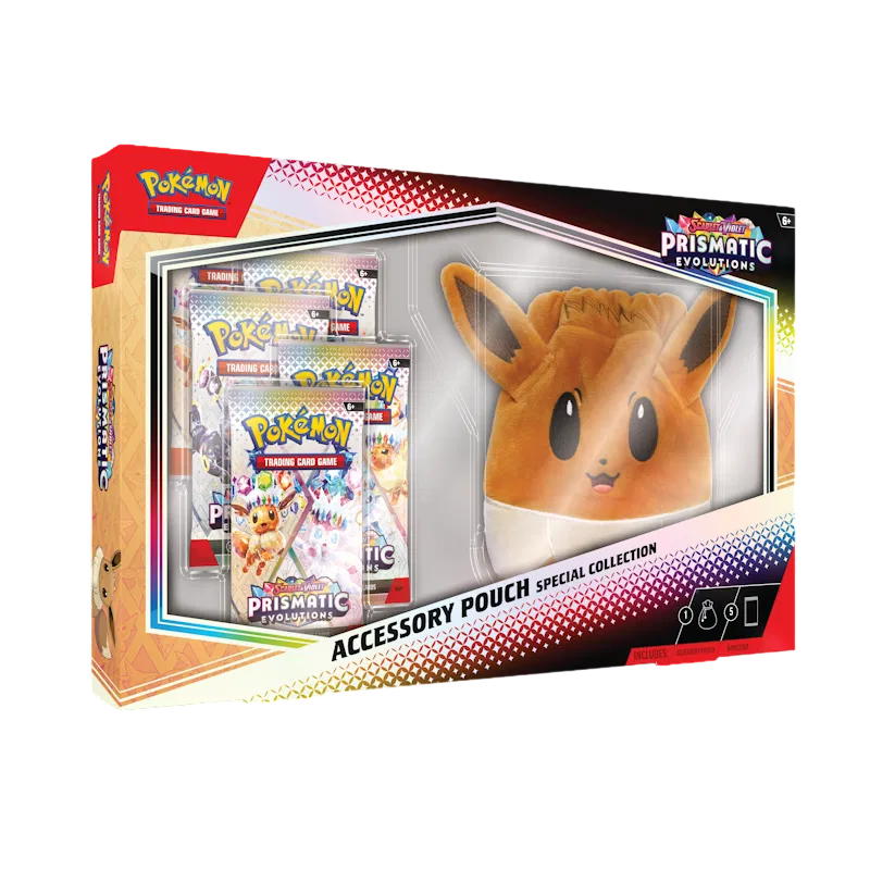 Pokémon - Prismatic Evolutions Accessory Pouch Special Collection