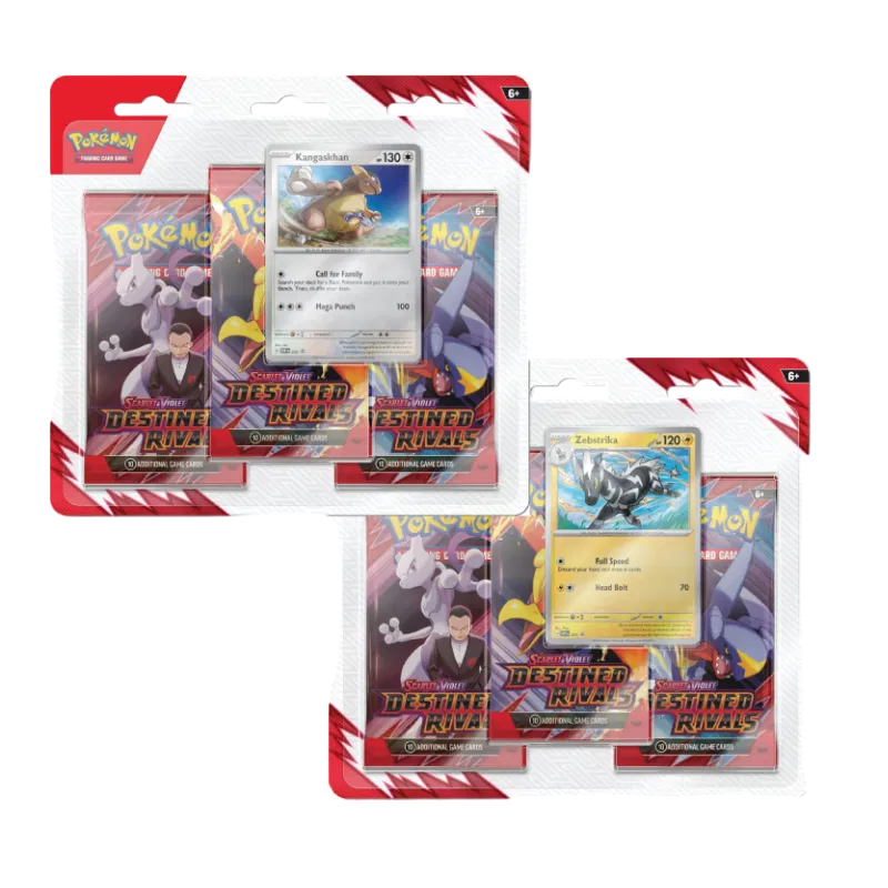Pokémon - Destined Rivals 3-pack blister