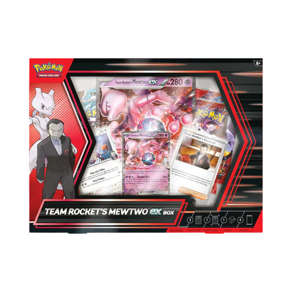 Pokémon - Team Rocket’s Mewtwo ex box