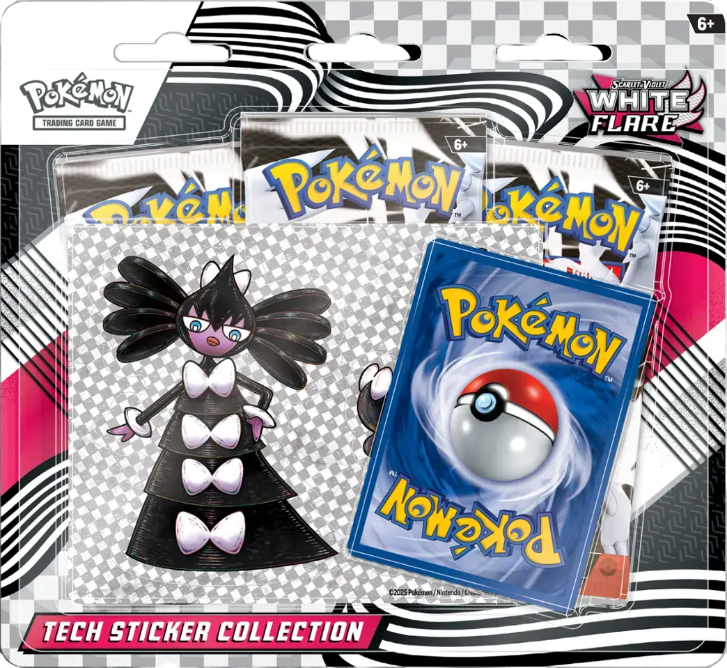 Pokémon - White Flare Tech Sticker Collection