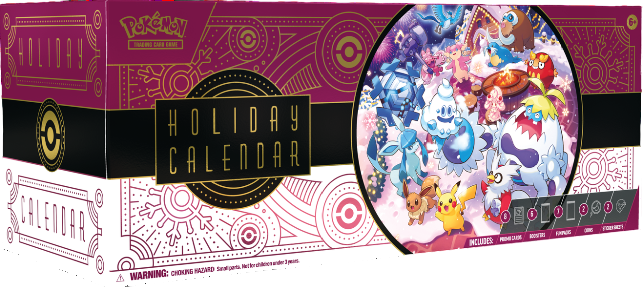 Pokémon Holiday Calendar 2025