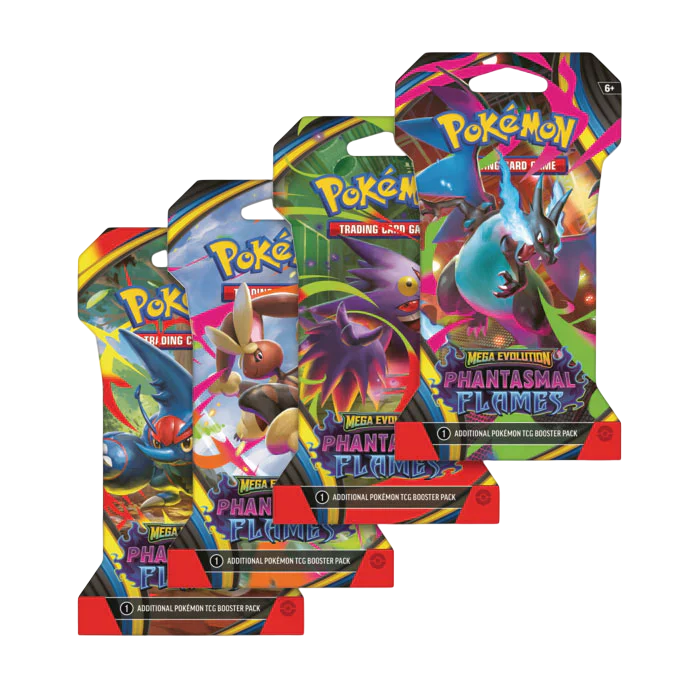 Pokémon Phantasmal Flames Sleeved Booster (Artset)